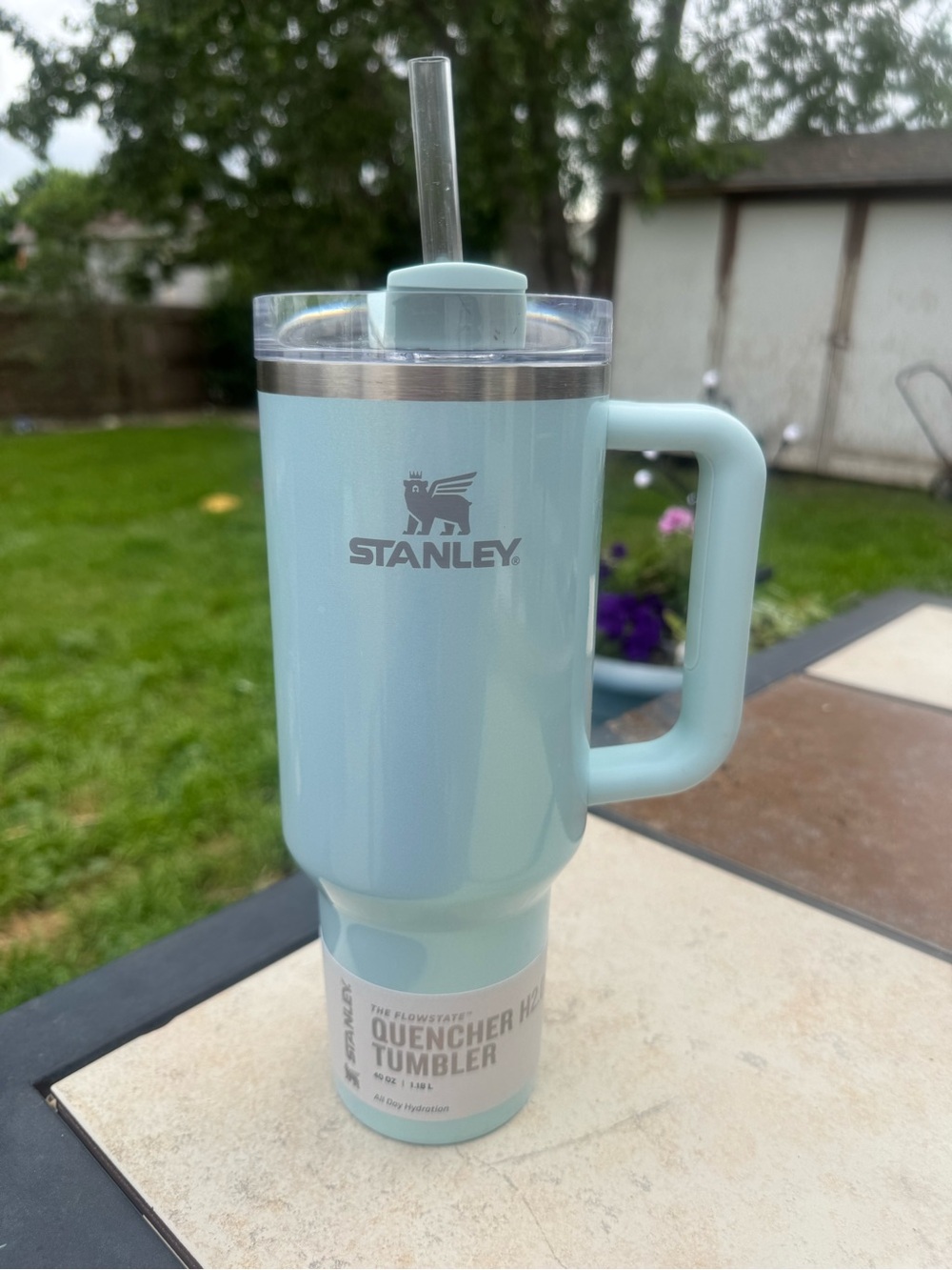 Stanley 40oz Blueberry Milk H2.O Flowstate Tumbler Target Exclusive